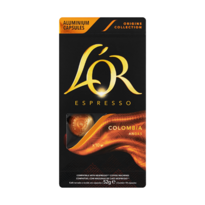 L’OR CAPSULES ORIGINS UTZ COLUMBIA – 5.2G X 10 - Grays Home Delivery