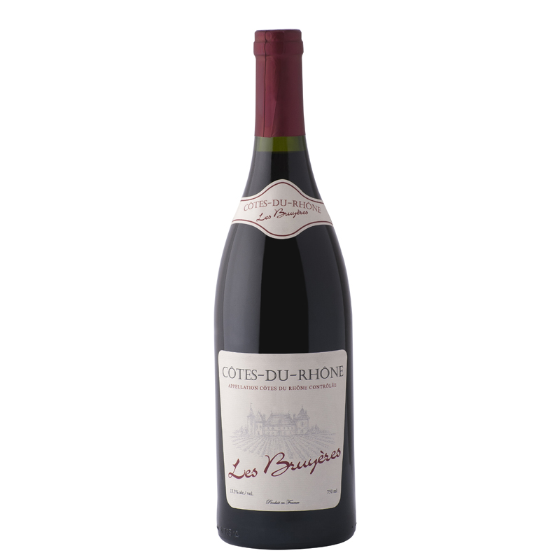 LES BRUYERES COTES DU RHONE RG – 750ML - Grays Home Delivery