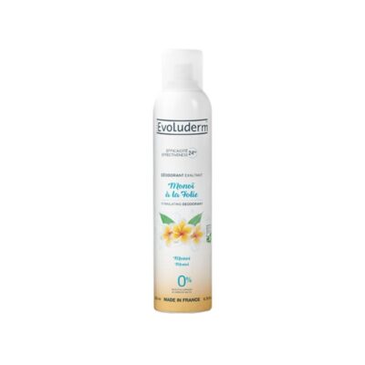 Evoluderm Monoï à la Folie Stimulating Deodorant – 200ml - Grays Home Delivery