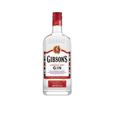 GIBSON’S LONDON DRY GIN – 70CL 37.5% - Grays Home Delivery