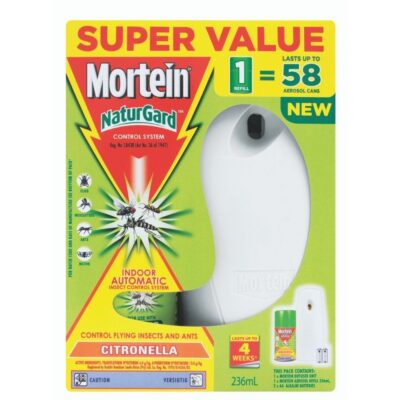 Mortein Naturgard Complete Citronella – 236ml - Grays Home Delivery