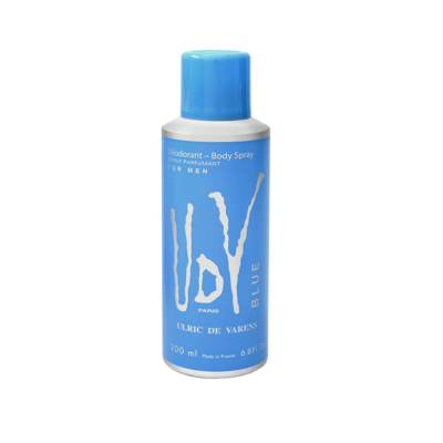 Ulric De Varens Blue Deo Spray – 200ml - Grays Home Delivery