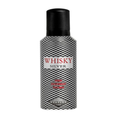 Evaflor Whisky Men Silver Deo – 150ml - Grays Home Delivery