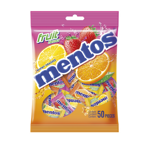 MENTOS FRUIT BAG – 50 PIECES - Grays Home Delivery