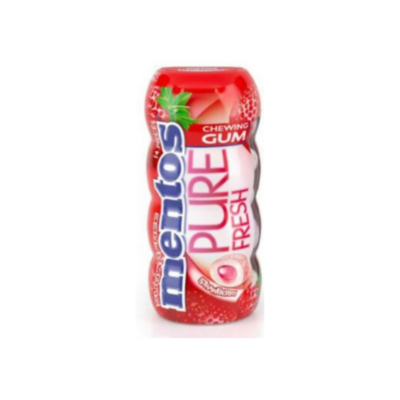 MENTOS PURE FRESH GUMS STRAWBERRY 18P – 31.5G - Grays Home Delivery