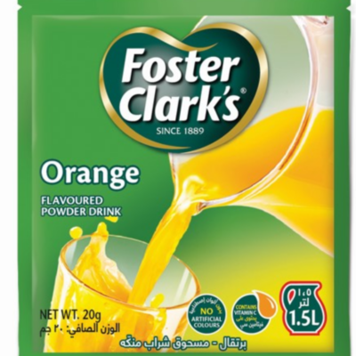 FOSTER CLARK’S ORANGE 20G - Grays Home Delivery
