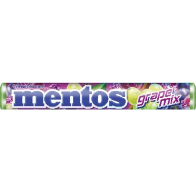 MENTOS CANDY GRAPE ROLL 14P - Grays Home Delivery