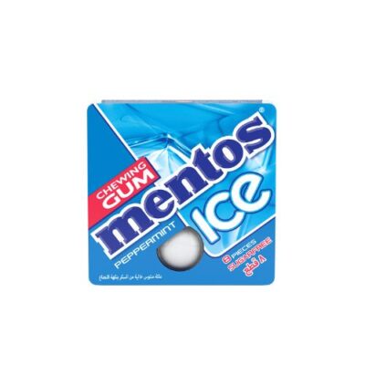 MENTOS GUM ICE BLISTER PEPPERMINT 8P - Grays Home Delivery